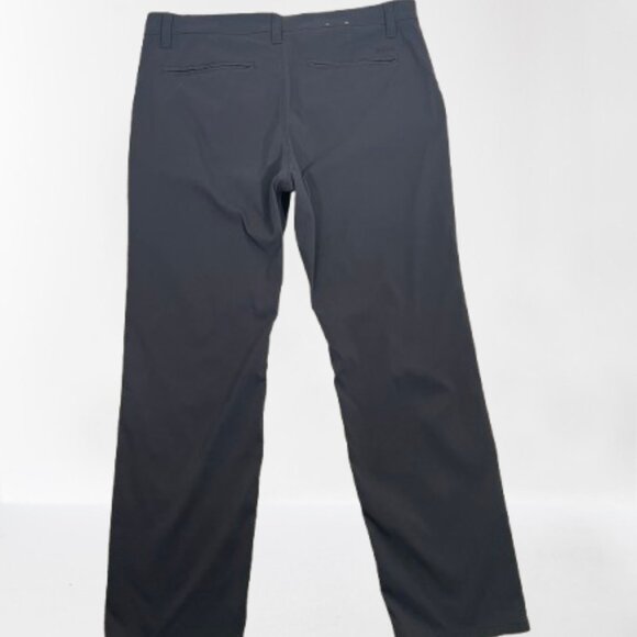 Prana Mens Performance Hiking Breathe Stretch Straight Fit Pants Size 36/30 Gray - Picture 5 of 7